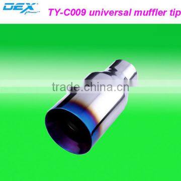 auto universal colour stainless steel muffler exhaust tips