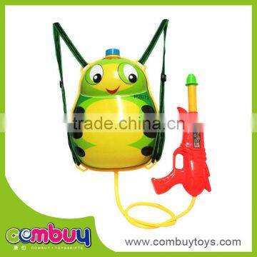 Most popular kids outdoor backpack water cheap plastic toy guns