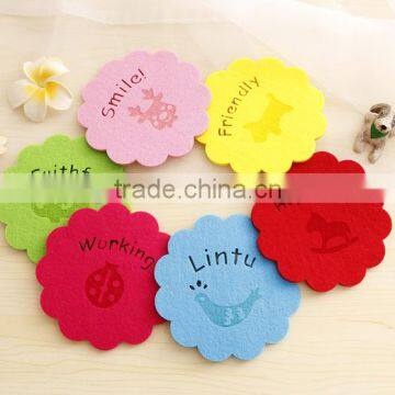 Promotion Gifts Felt Non Woven Coaster photo-3
