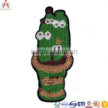Wholesale Cactus Sequin Iron on Patches photo-2