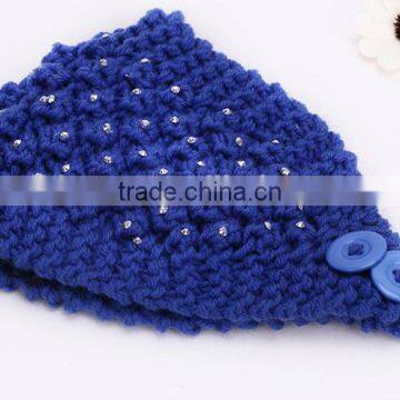 2015 Hot Sell Stock Crochet Head Wraps Crochet Knit Headwrap photo-2
