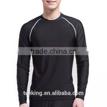 88%polyester 12%spandex mens fitness running t shirt