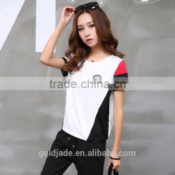 2016 Hot Sale Summer Casual Women t Shirt Custom Fashion Printing t Shirt for Women photo-6