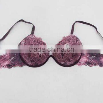 Ladies fashion dip dye printing bra BSCI factory in Shantou