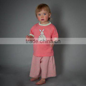 Childrens Pajamas Wholesale 100% Cotton Printed Kids Pajamas Set