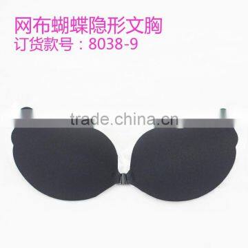 Front Closure Open Cheap Invisible Sexy Clear Silicone Bra photo-6