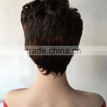 Top Quality Short Curly Afro Wigs For Black Women Deep Wave Wig For Female Model photo-2