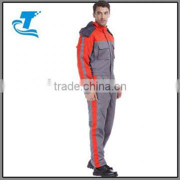 2016 custom men 100 % cotton winter workwear coverall