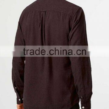 Mens Business Shirts Mens Office Wear Plain Dress Shirts photo-3