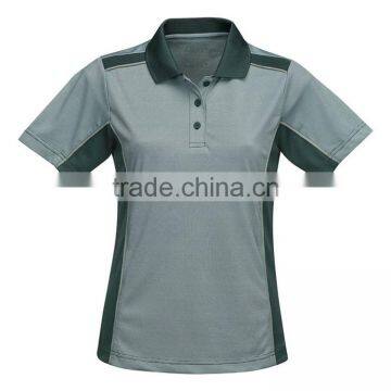 Ladies Sport Custom Design High Quality Dry Fit Polo Shirts Wholesale China photo-2