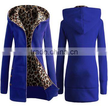 Wholesale Design Casual and Fashion Ladies Long Hoodie Coat Winter Dress photo-2