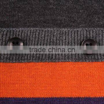 2015 Colorful Deep V Neck Sweaters Men photo-3