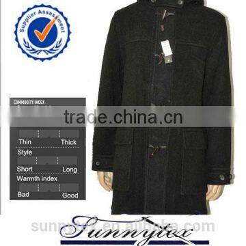 Long winter gold supplier mens poncho wool coats