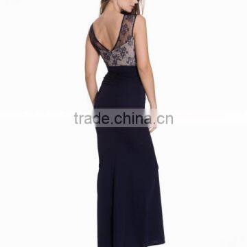 New Arrival With Hollow Lace Long Evening Dress photo-2