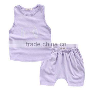Wholesale Baby Clothing Sets Newborn Girl Sets 100% Cotton photo-5