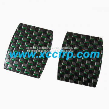 High Strength Prepreg Colored 3K Carbon Fibre Flexible Sheet /Plate 0.3mm 0.5mm 1mm photo-2