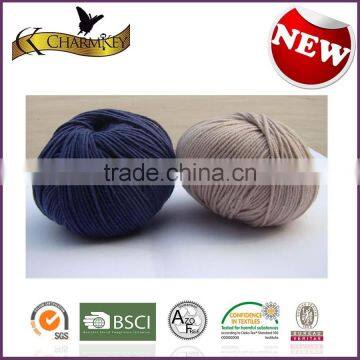 High quality super soft 100 merino wool knitting yarn environmental dyed