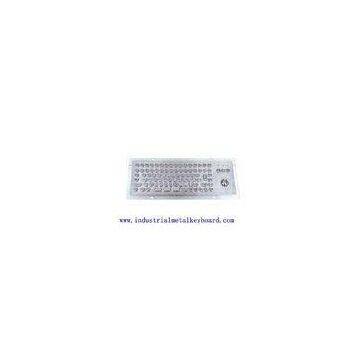 Compact Mini Industrial Keyboard With Trackball , Function Keys , Key Stroke Travel 2mm