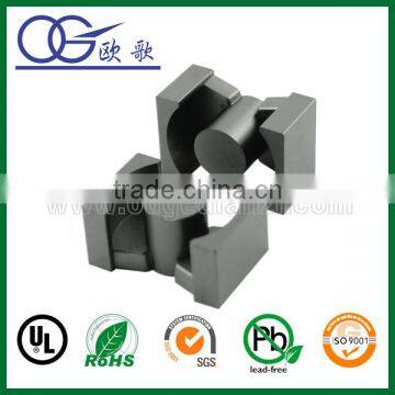 Mn-Zn PC40 PQ series ferrite split core in magnetic material for bobbin by manufacturer