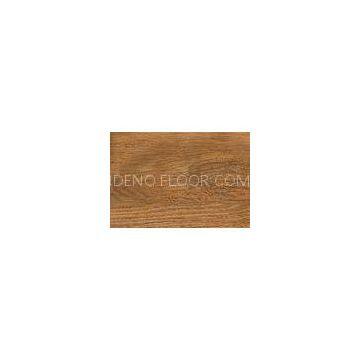 Luxurious 7mm HDF Wide Plank Laminate Floors , Office Water Resistant Laminate Flooring