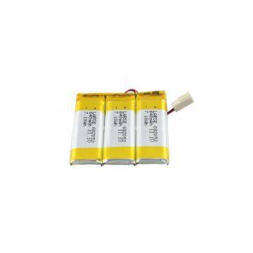 Li Polymer Battery Pack,PL682052P/11.1V/640mAh