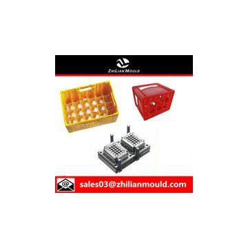 High quality plastic injection bottle beer crate mould