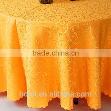 Wholesale Cheap Round Polyester Table Cloth For Wedding photo-3