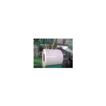 ASTM Precoated Steel PPGI Coils For Corrugated Roofing Sheets , Colour Coated Coils