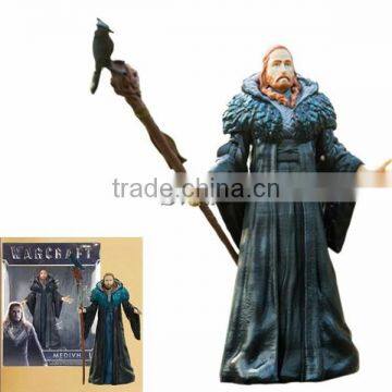 2016 hot Movie World of Warcraft action figure SV-WW009, WOW figure Medivh PVC toy