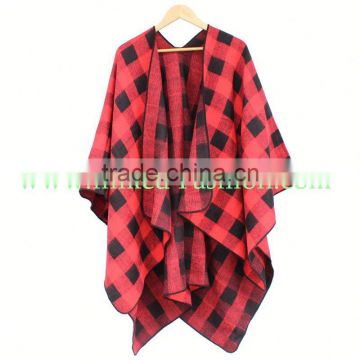 Hot beautiful winter fleece wool cape poncho