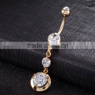 Gem Navel Inexpensive Body Jewelry Minimalist Belly Ring