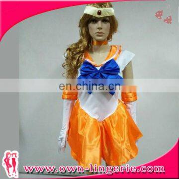 Sexy wholesale 7 colors fever sailor moon costume woman cosplay costume party costume