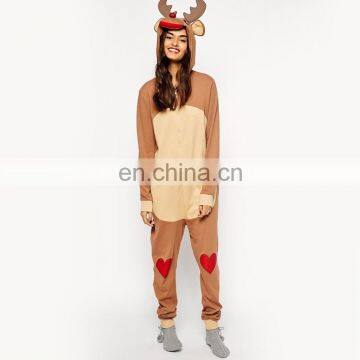 Chritmas Gift Winter Funny Animal Onesie, Adult Casual Onesie photo-2