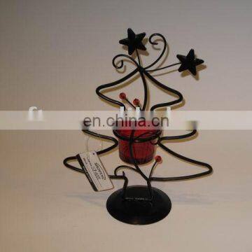 Christmas candleholder,candlestick,iron candle stand