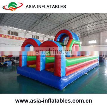 Inflatable 22' Rock Climb Double Bay Obstacle Slide