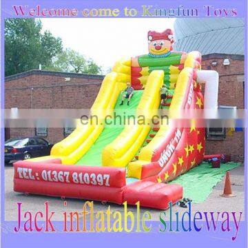 Jack inflatable slide park game