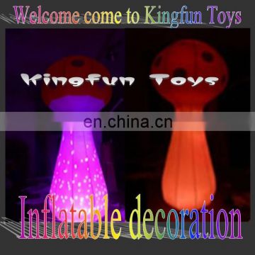 Stage decoration inflatable led mushroom