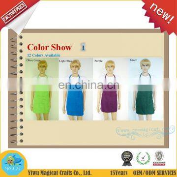 Brand new cheap custom logo printing fashion aprons kitchen apron