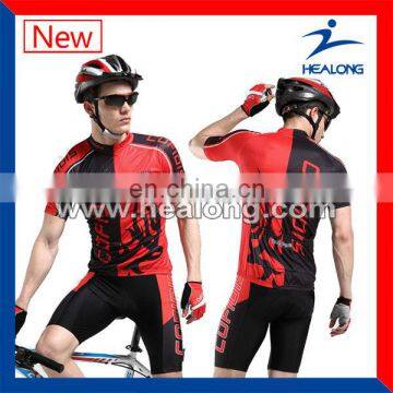 hot sales new design sublimation custom cycling uniform