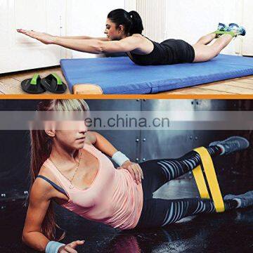 Exercise band and yoga band 10 inch and 12 inch exercise resistance band
