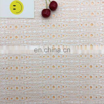 OLF13325 2017 new free customizable services 100% better cotton garment lace fabric