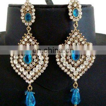 Victorian jewelry -Wholesale Victorian Earring - Bollywood style Long earring - Stylish Earrings