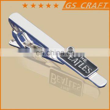 fashionable tie clip with square shape logo