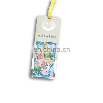Personalized Engraved/engraving Stainless Steel/brass Metal Souvenir Bookmark photo-2
