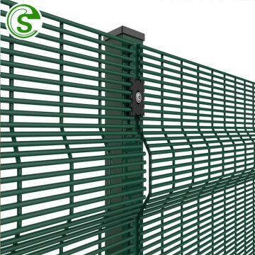 Iron and Steel Prison Security Fence Prices Hot Dip Galvanizing 358 Fence photo-3