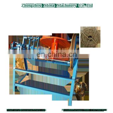 Hay and straw knitting machine used straw rope making machine with good quality