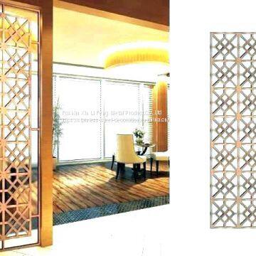 Living Room Partition Screen Design Stainless Steel Partition photo-3