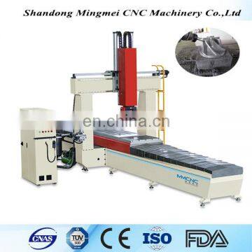 Five axis gantry CNC hole drilling machine for aluminium profile with 8 atc carousel tool magzine