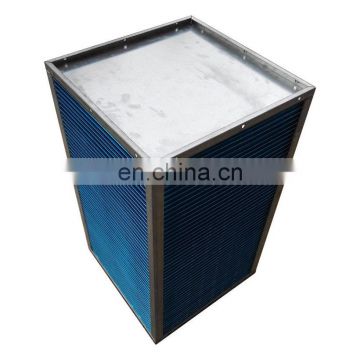 green fresh air cross flow hydrophilic aluminium foil fire retardant air flow heat exchanger