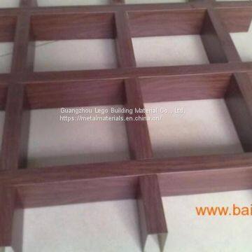 Aluminum Grille Ceiling Tile Aluminum Suspended Grid